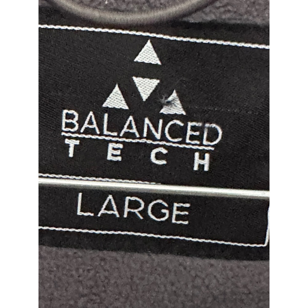 Balanced Tech Softshell Jacket Mens Large Gray Performance Water Resistant - Picture 11 of 14